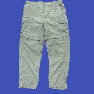 Columbia Sportswear Titanium Convertible Hiking Pants Shorts Khaki Tan Men's XL
